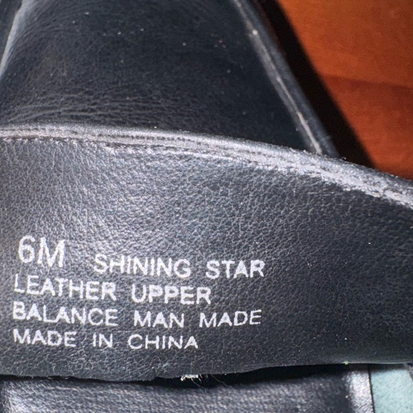 Women's Black Leather Slip-On Clog Mules Comfortable Casual Shoes Size 6 - Picture 4 of 9